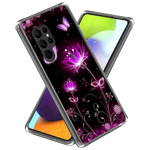 Силиконов калъф за Samsung Galaxy S25 Ultra, Розов лотос