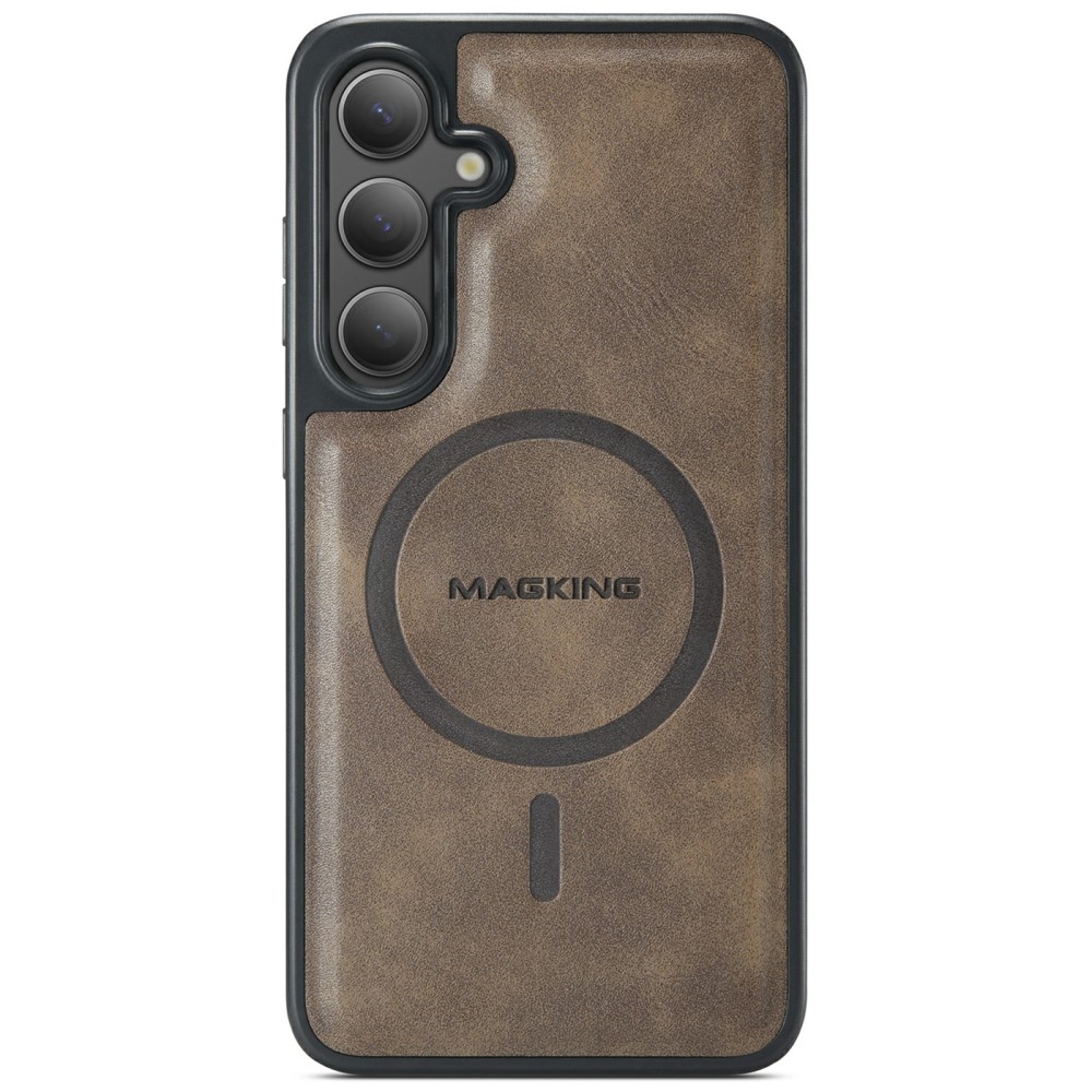 Удароустойчив калъф MAGKING K1 за Samsung Galaxy S25, Кафе