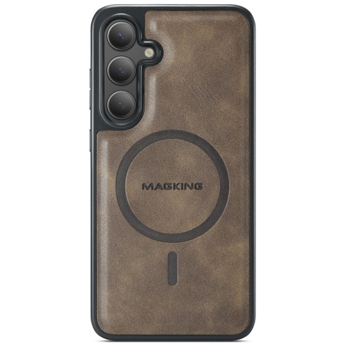 Удароустойчив калъф MAGKING K1 за Samsung Galaxy S25, Кафе
