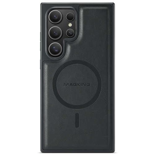 Удароустойчив калъф MAGKING K1 за Samsung Galaxy S25 Ultra, Черен