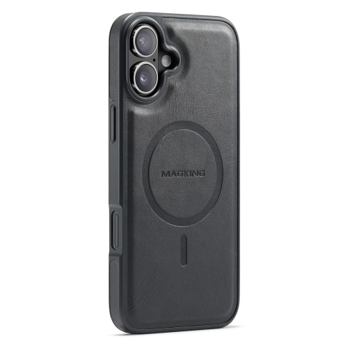 Удароустойчив калъф MAGKING K1 за iPhone 16, Черен