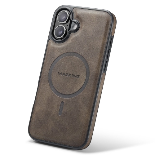 Удароустойчив калъф MAGKING K1 за iPhone 16, Кафе