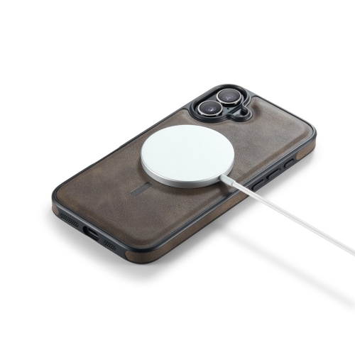 Удароустойчив калъф MAGKING K1 за iPhone 16, Кафе
