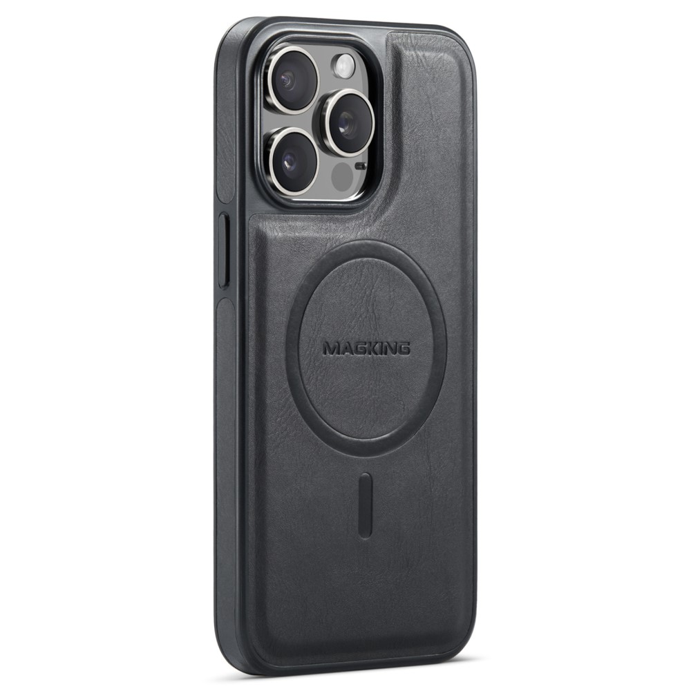 Удароустойчив калъф MAGKING K1 за iPhone 16 Pro Max, Черен