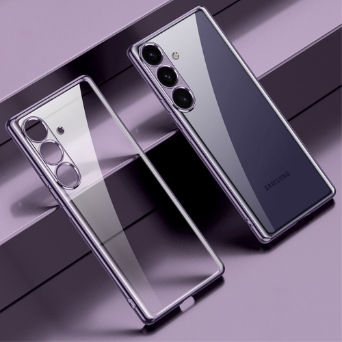 Силиконов калъф SULADA за Samsung Galaxy S25, Лилав