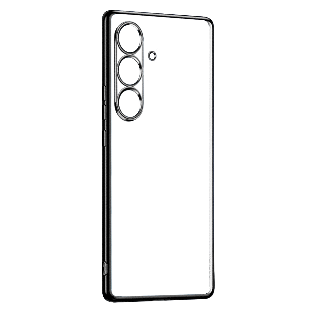 Силиконов калъф SULADA за Samsung Galaxy S25, Черен
