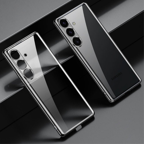 Силиконов калъф SULADA за Samsung Galaxy S25, Черен