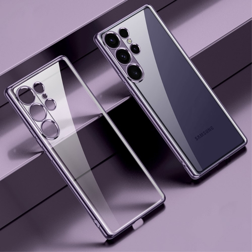 Силиконов калъф SULADA за Samsung Galaxy S25 Ultra, Лилав