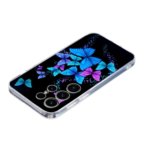 Силиконов калъф за Samsung Galaxy S25 Ultra, Цветни пеперуди