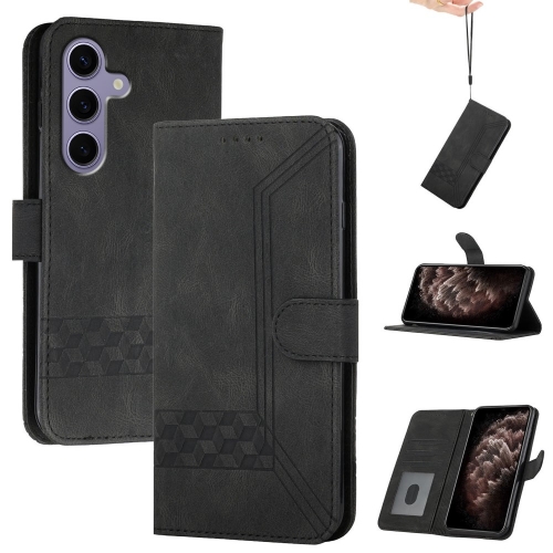 Калъф тефтер Wallet YX0010 за Samsung Galaxy S25, Черен