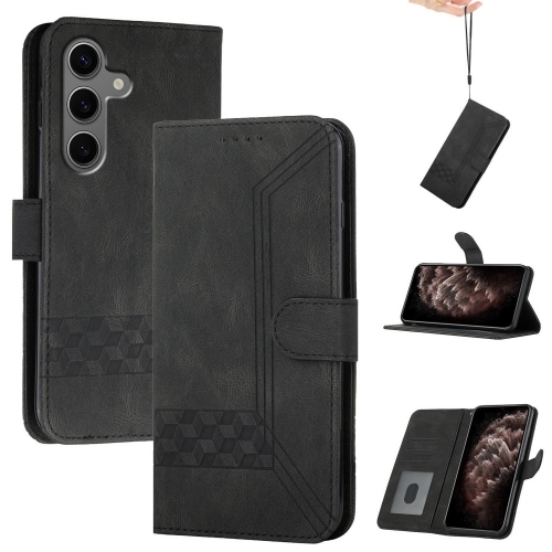 Калъф тефтер Wallet YX0010 за Samsung Galaxy S25 Plus, Черен