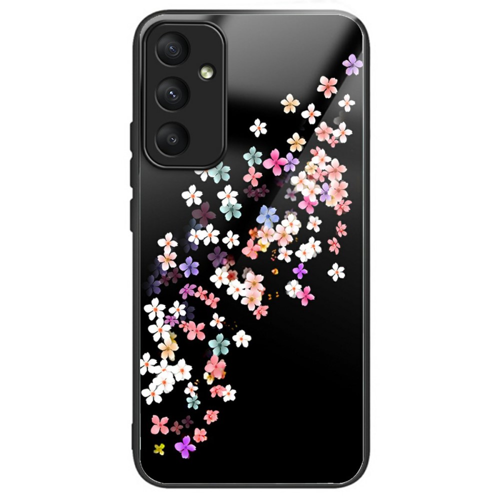 Удароустойчив калъф Glass Pattern за Samsung Galaxy A26 5G, Пъстри цветя