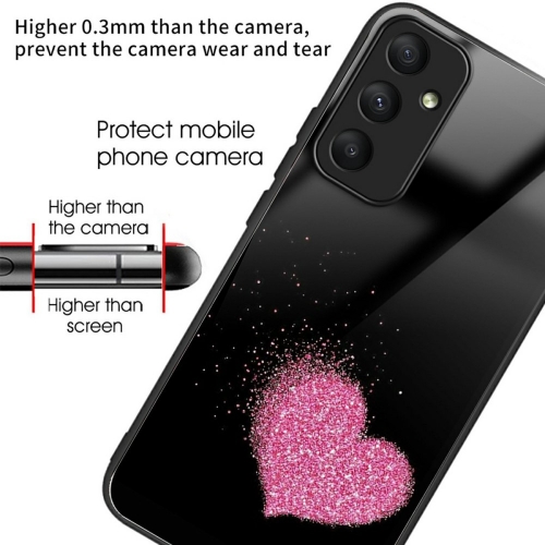 Удароустойчив калъф Glass Pattern за Samsung Galaxy A26 5G, Любов