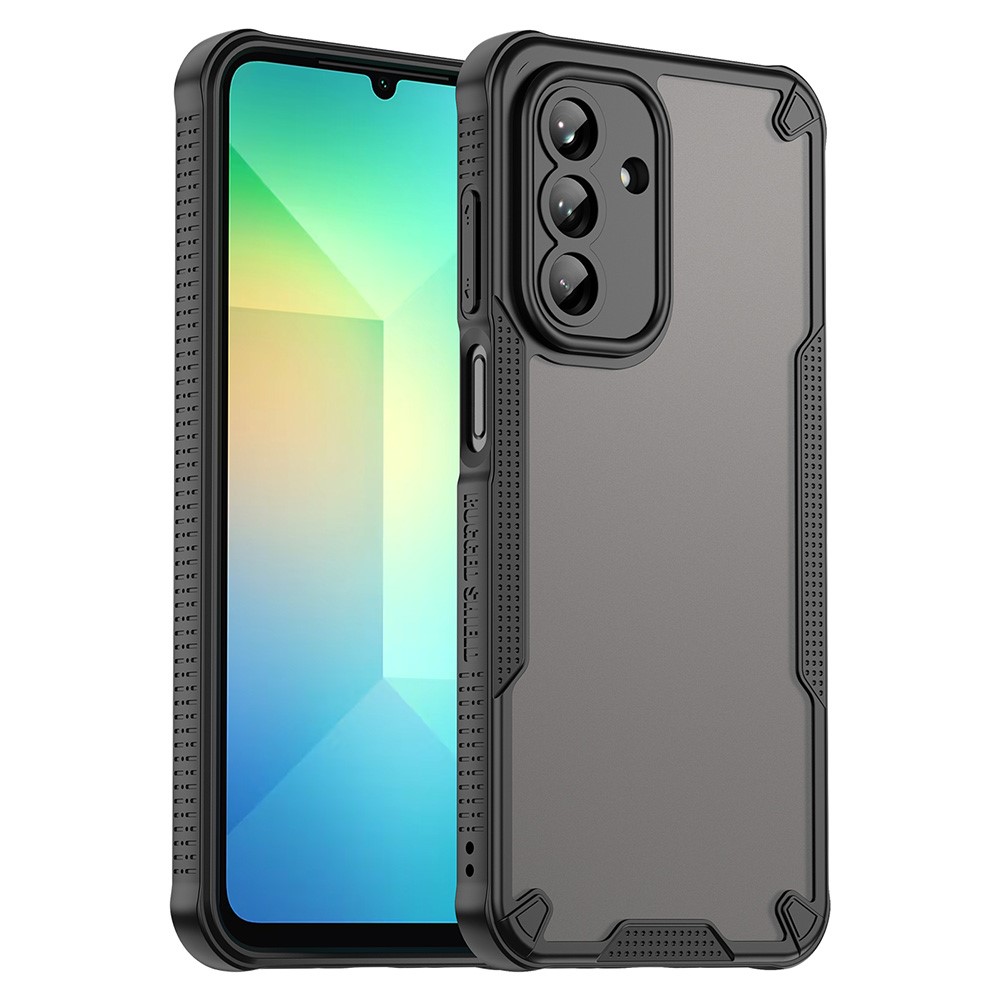 Удароустойчив калъф Hybrid Frosted за Samsung Galaxy A26 5G, Черен