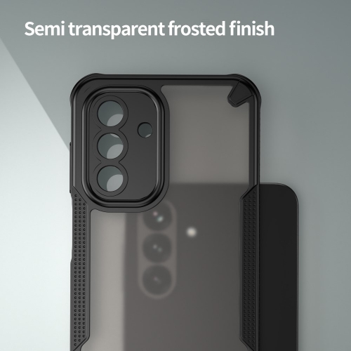 Удароустойчив калъф Hybrid Frosted за Samsung Galaxy A26 5G, Черен
