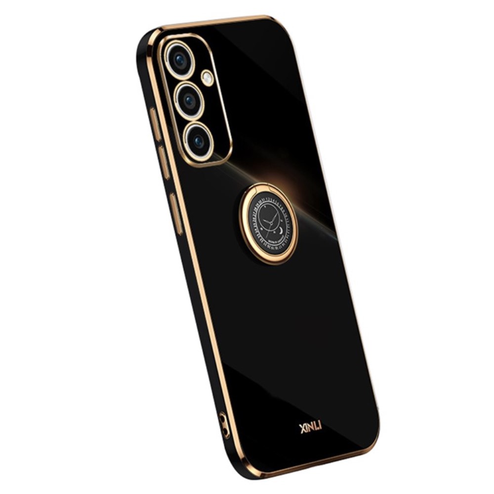 Силиконов калъф XINLI Kickstand за Samsung Galaxy A26 5G, Черен