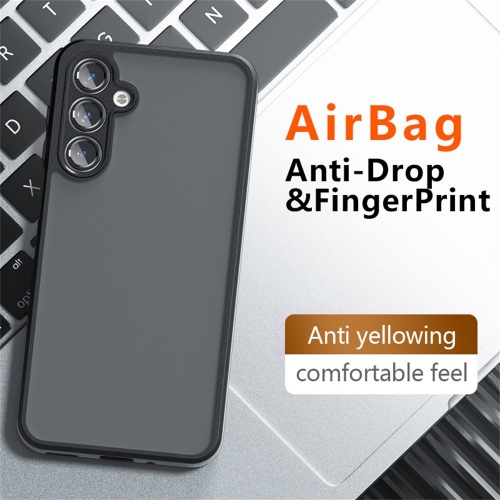 Удароустойчив калъф Shockproof Matte за Samsung Galaxy A26 5G, Черен