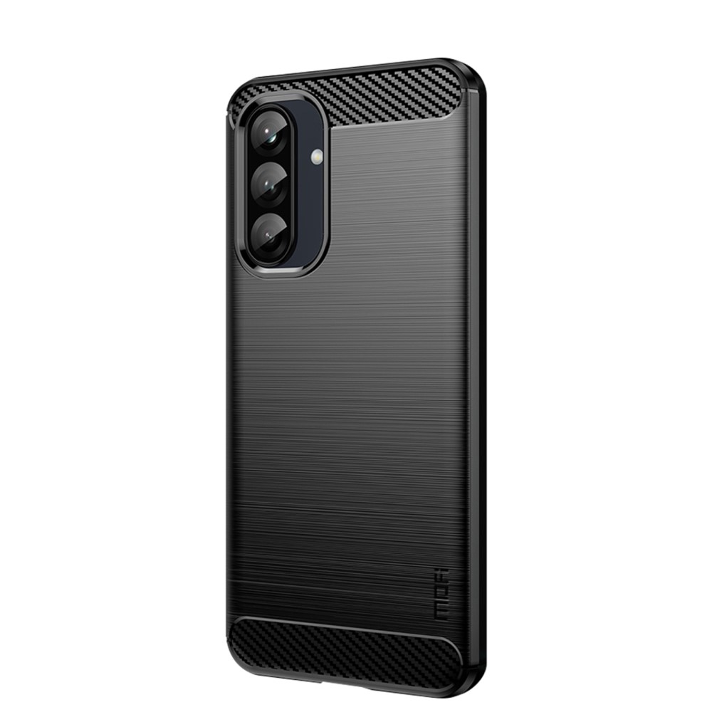 Силиконов Калъф MOFI Carbon за Samsung Galaxy A26 5G, Черен