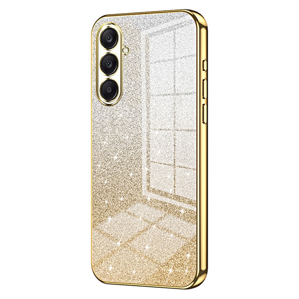 Силиконов калъф Electroplating Glitter за Samsung Galaxy A26 5G, Златист