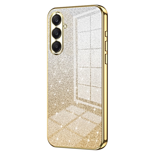 Силиконов калъф Electroplating Glitter за Samsung Galaxy A26 5G, Златист