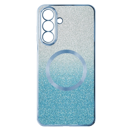 Силиконов калъф Electroplating MagSF за Samsung Galaxy A26 5G, Син