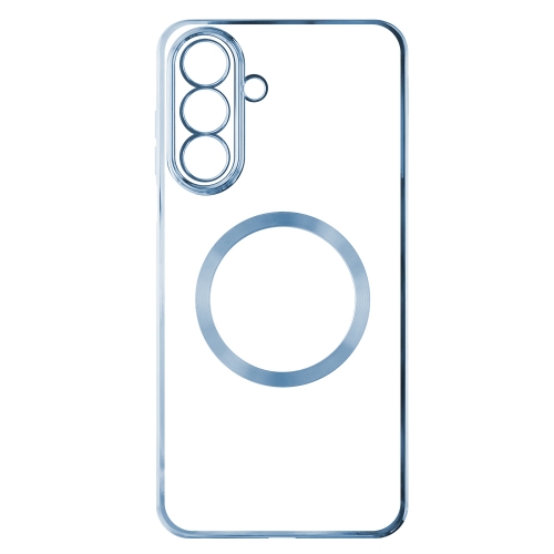 Силиконов калъф Electroplating MagSF за Samsung Galaxy A26 5G, Син