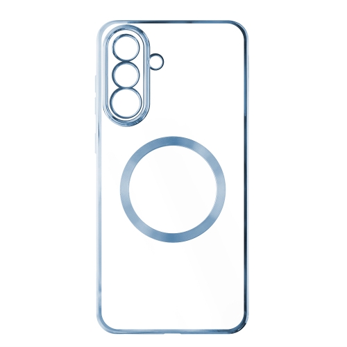 Силиконов калъф Electroplating MagSF за Samsung Galaxy A36 5G / A37 5G, Син