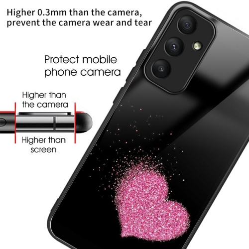 Удароустойчив калъф Glass за Samsung Galaxy A36 5G / A37 5G, Любов