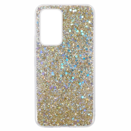 Удароустойчив калъф Glittery Design за Samsung Galaxy A36 5G / A37 5G, Златист