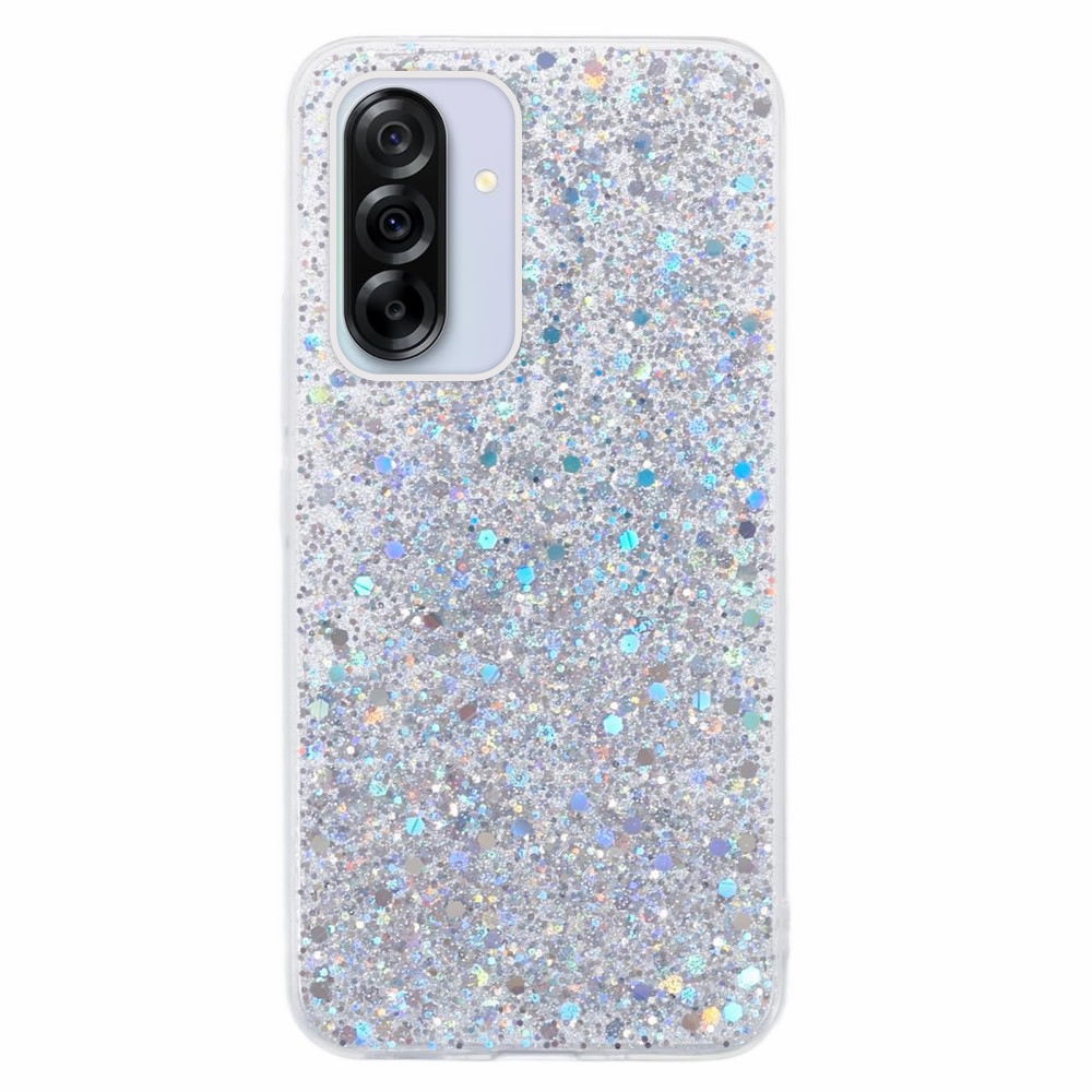 Удароустойчив калъф Glittery Design за Samsung Galaxy A36 5G / A37 5G, Сребрист