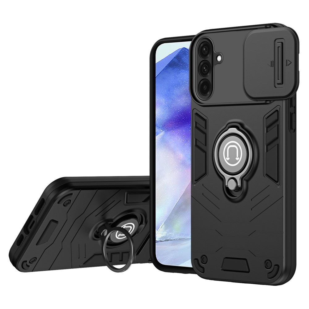 Удароустойчив калъф CamShield за Samsung Galaxy A36 5G / A37 5G, Черен
