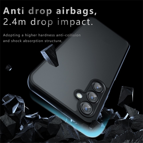Удароустойчив калъф Shockproof Matte за Samsung Galaxy A36 5G / A37 5G, Черен