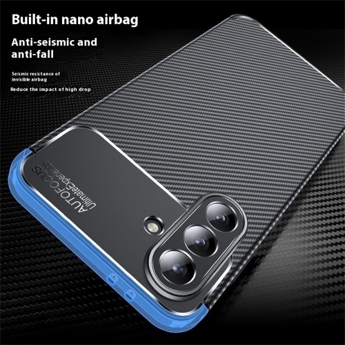 Силиконов Калъф Carbon Fiber Texture за Samsung Galaxy A36 5G / A37 5G, Черен