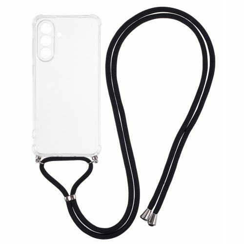 Силиконов калъф Shockproof за Samsung Galaxy A36 5G / A37 5G, връзка, прозрачен