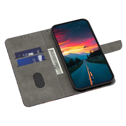 Калъф Тефтер 3D Pattern за Samsung Galaxy A36 5G / A56 5G / A37 5G, Лотос