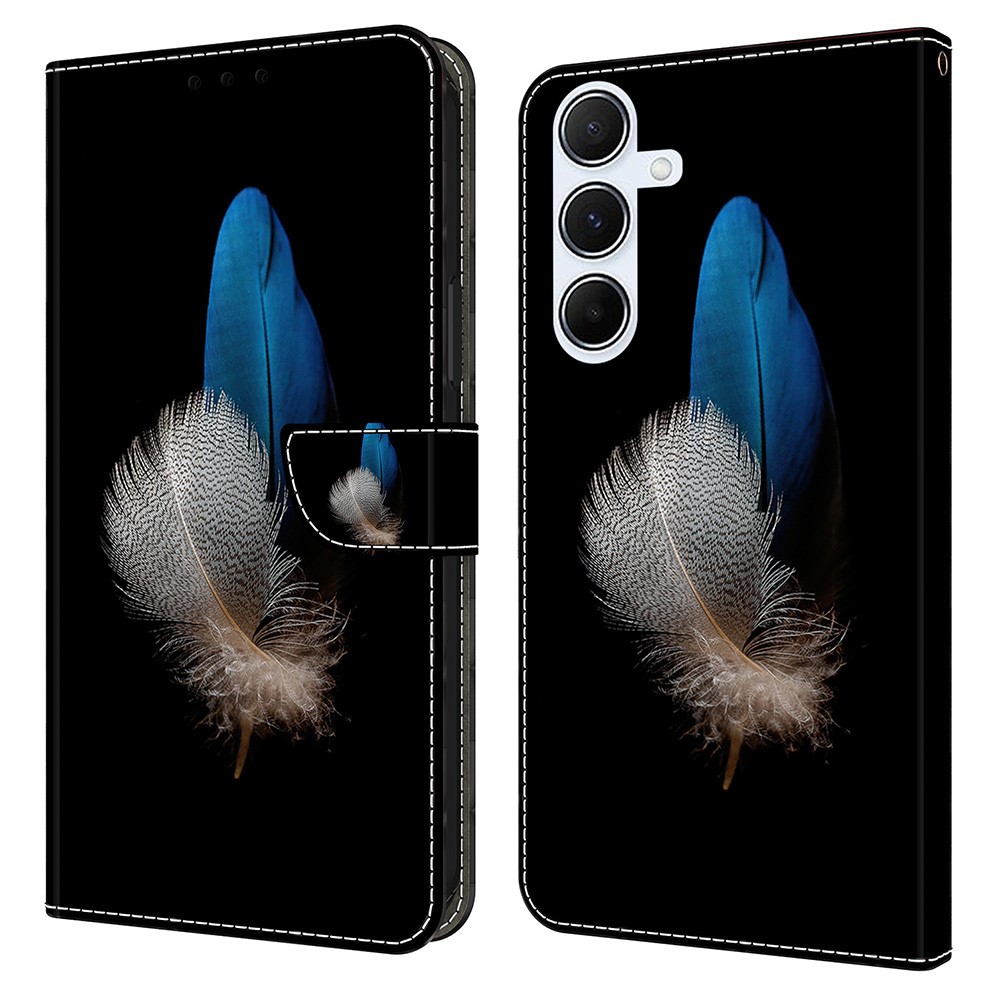 Калъф Тефтер 3D Pattern за Samsung Galaxy A36 5G / A56 5G / A37 5G, Пера