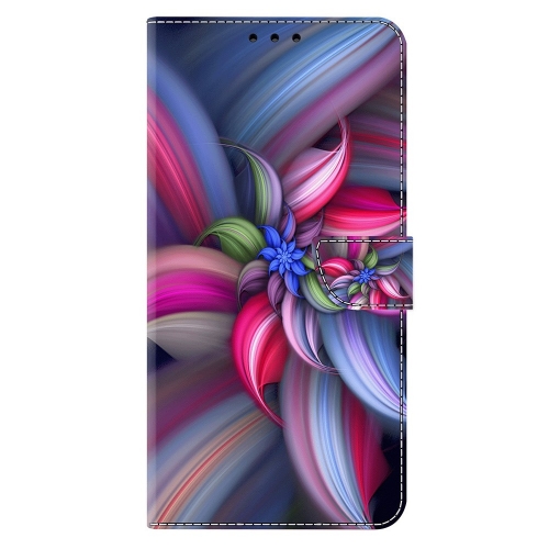 Калъф Тефтер 3D Pattern за Samsung Galaxy A36 5G / A56 5G / A37 5G, Шарено цвете