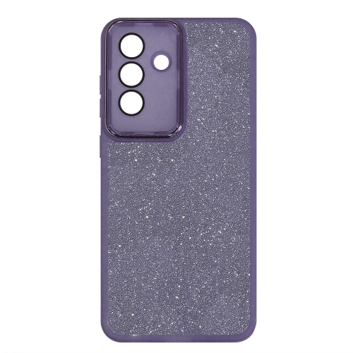 Силиконов калъф Glitter Sticker за Samsung Galaxy A36 5G / A37 5G, Лилав