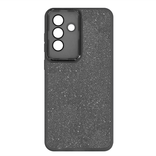 Силиконов калъф Glitter Sticker за Samsung Galaxy A16, Черен