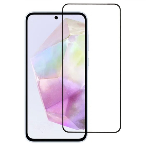 Стъклен Протектор 5D Full Glue за Samsung Galaxy A36 5G / A56 5G / A37 5G, Черен