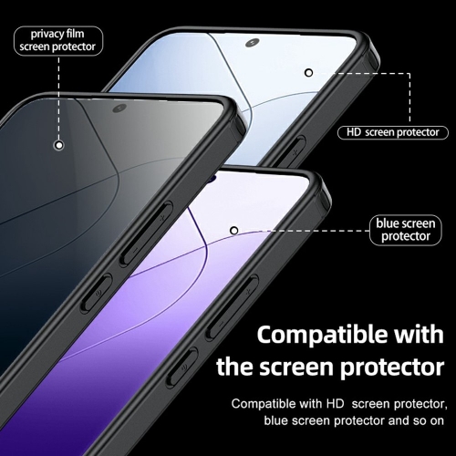 Удароустойчив калъф Shockproof за Xiaomi 14T, Черен