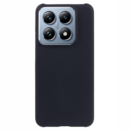 Пластмасов калъф Rubberized за Xiaomi 14T, Черен