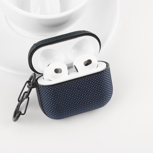 Калъф Waterproof Nylon за слушалки Airpods 3, Син