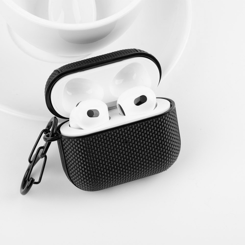 Калъф Waterproof Nylon за слушалки Airpods 3, Черен