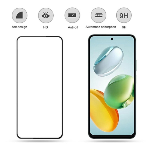 Стъклен Протектор MOCOLO 5D Full за Honor 200 Smart 5G, Черен