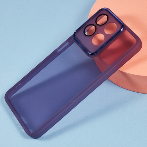 Силиконов калъф Frame Electroplated за  Honor 200 Smart 5G / Honor X7c 4G, Лилав