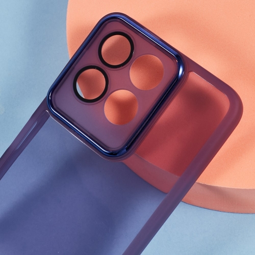Силиконов калъф Frame Electroplated за  Honor 200 Smart 5G / Honor X7c 4G, Лилав