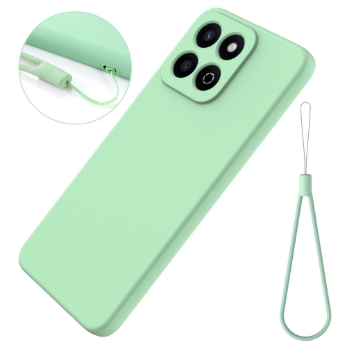 Силиконов калъф Anti-scratch за Honor 200 Smart 5G / X7c 4G, Зелен