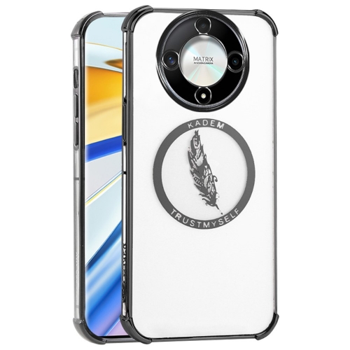 Силиконов калъф KADEM Shockproof за Honor X9b 5G / Magic6 Lite 5G, Черен