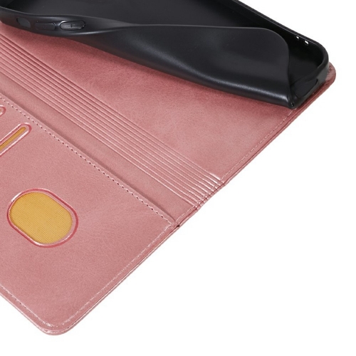 Калъф тефтер Wallet Calf Texture за Motorola Moto G35 5G, Розов
